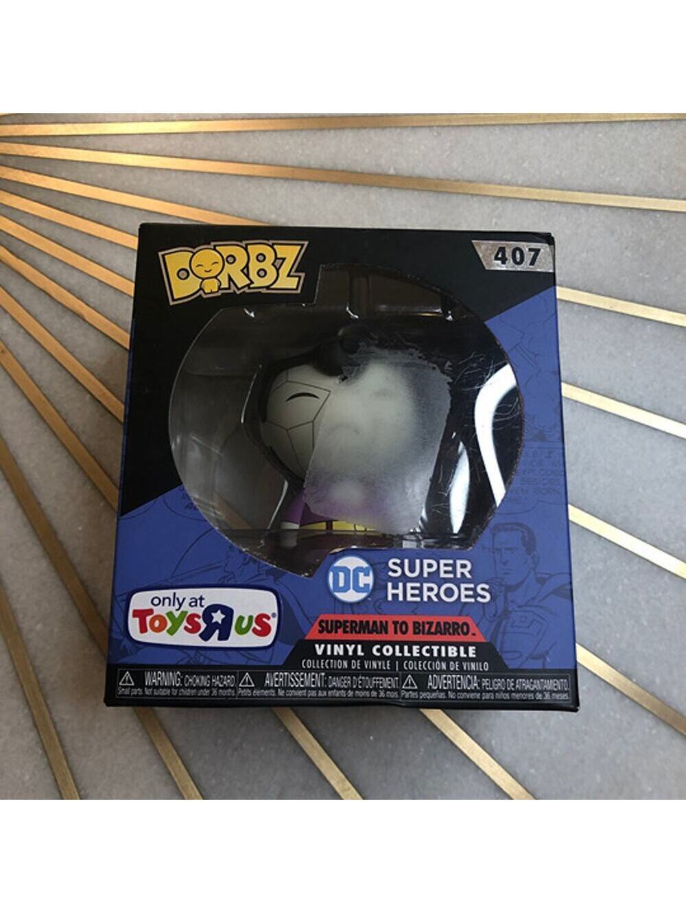 Funko Pop NEW Dorbz Superman to Bizarro